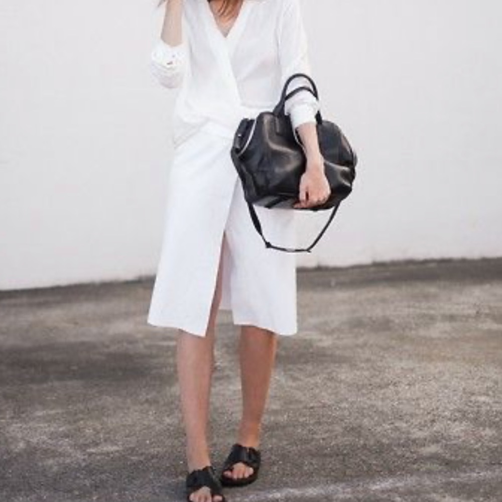 ALEXANDER WANG Jamie Chastity smooth leather large Black Bag Crossbody E… - Picture 3 of 10